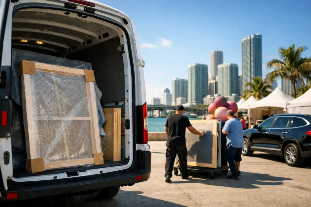 Best Transport for Art Fairs and Miami Events