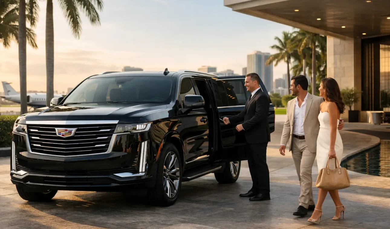 Cadillac Escalade Service Miami for Every Arrival
