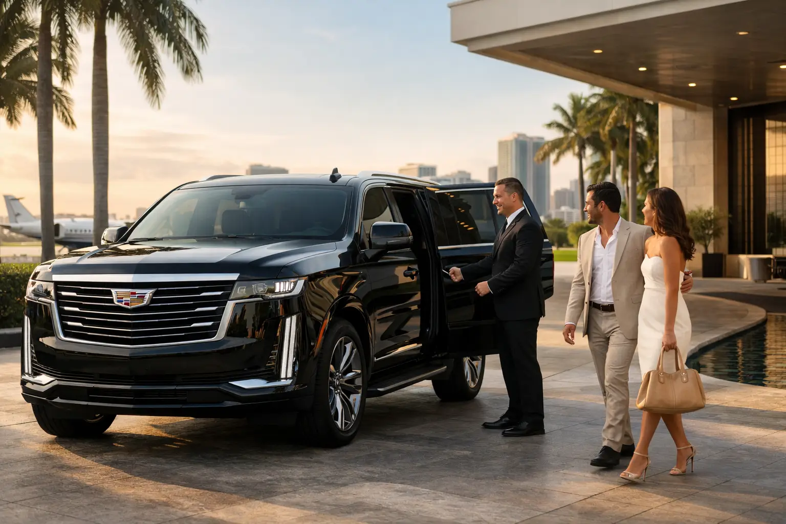 Cadillac Escalade Service Miami for Every Arrival