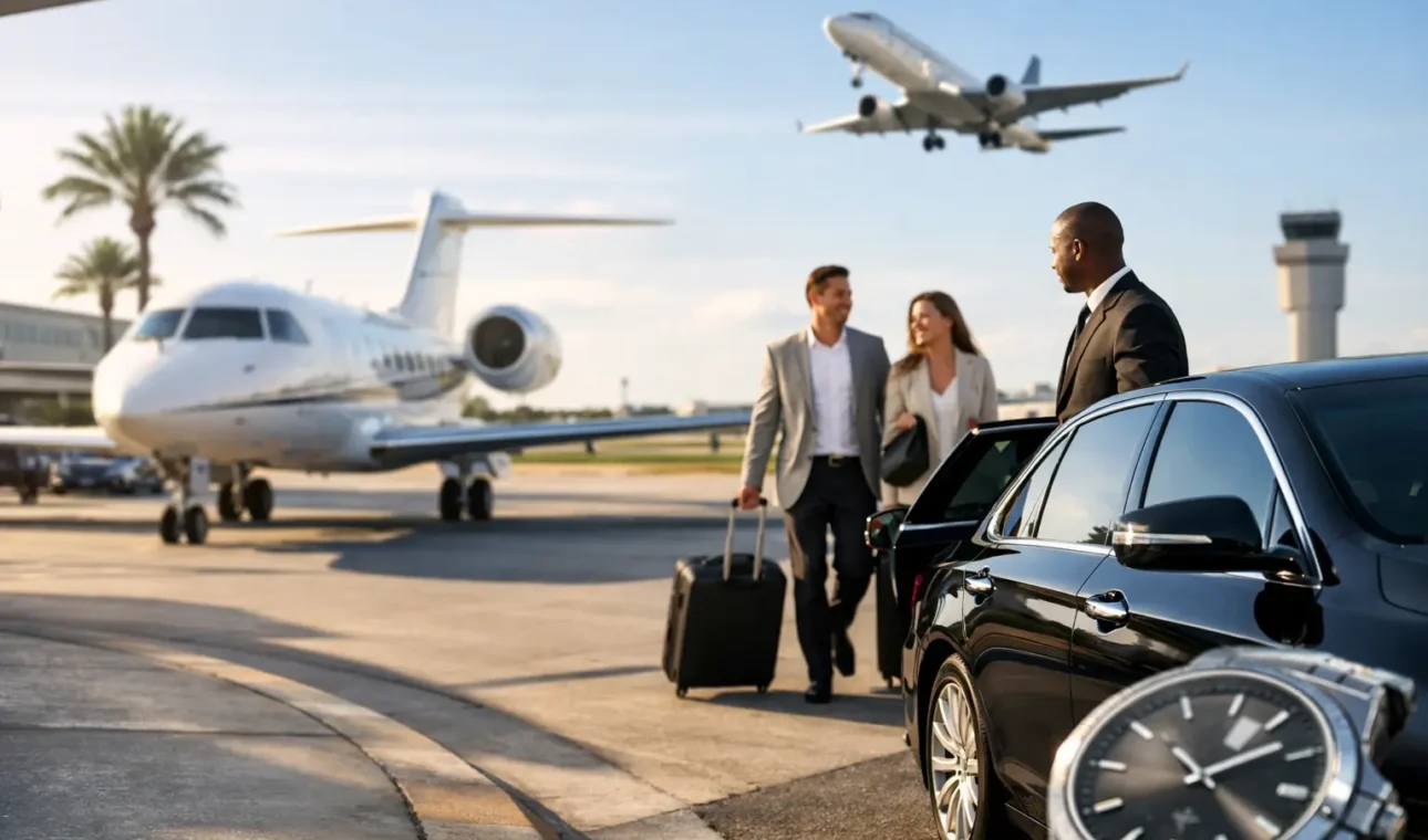 FLL Airport Luxury Transportation That Stays On Time