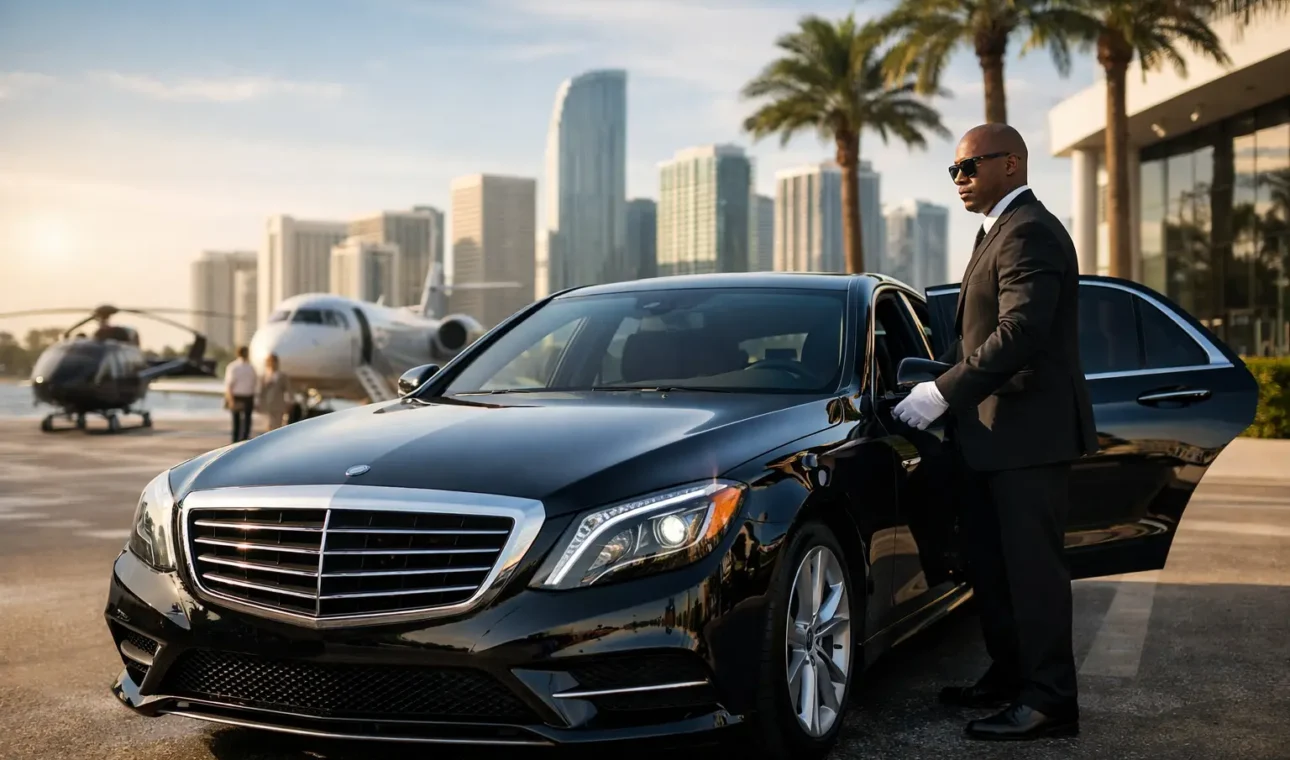 Luxury Black Car Service Miami for Every Arrival