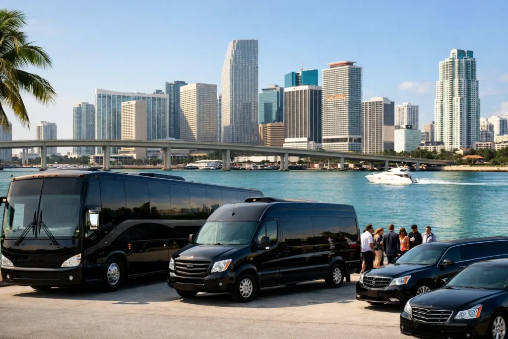 Miami Transportation for Large Groups That Works