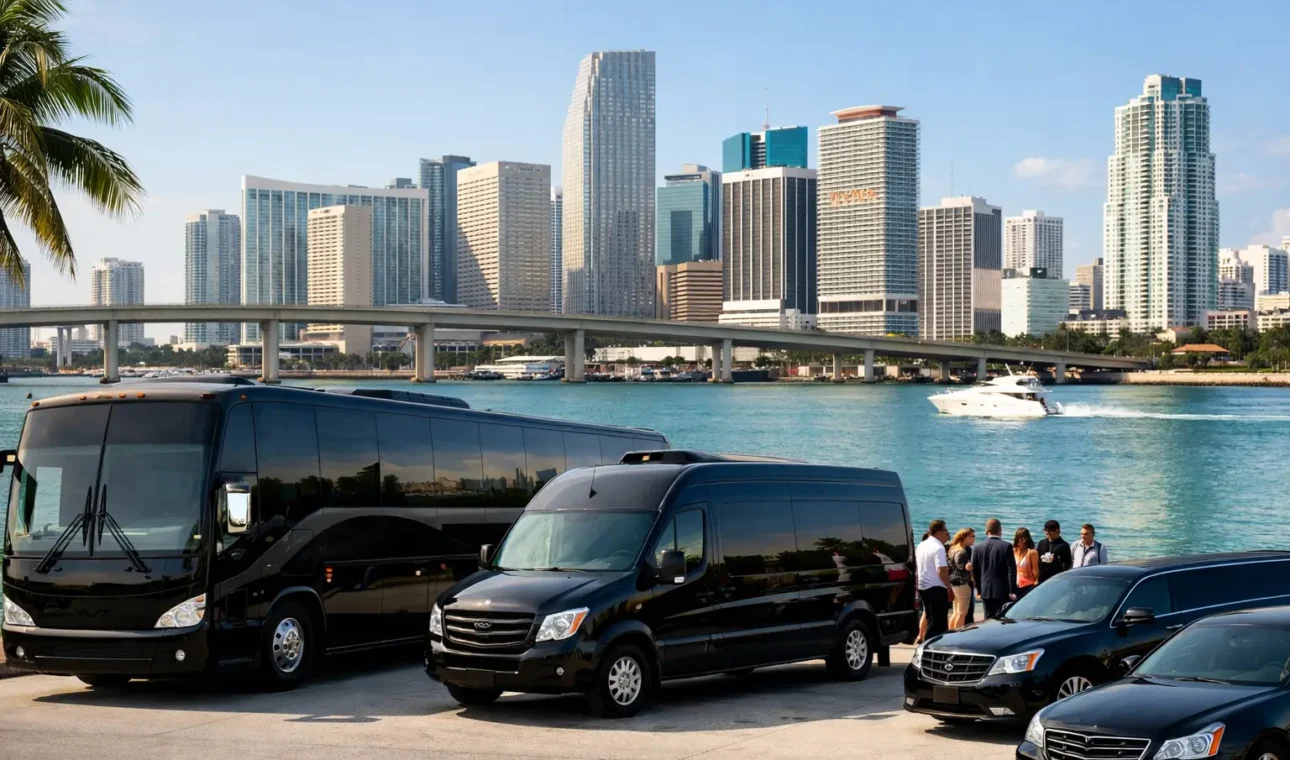 Miami Transportation for Large Groups That Works