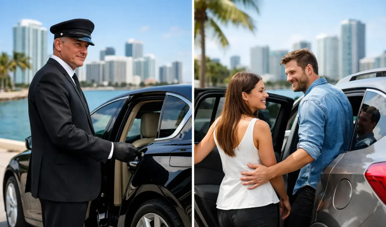 Private Driver Versus Rideshare in Miami