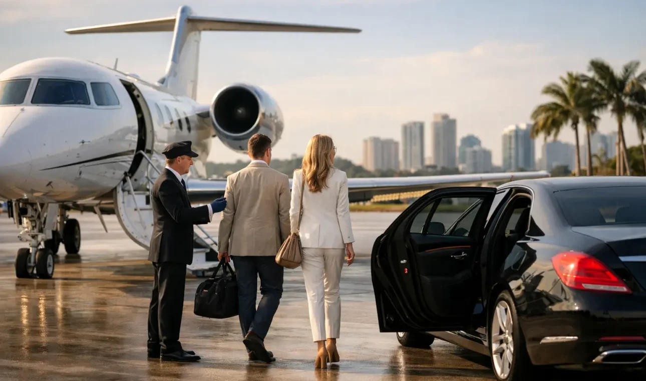 Private Jet Airport Transfer Miami Done Right
