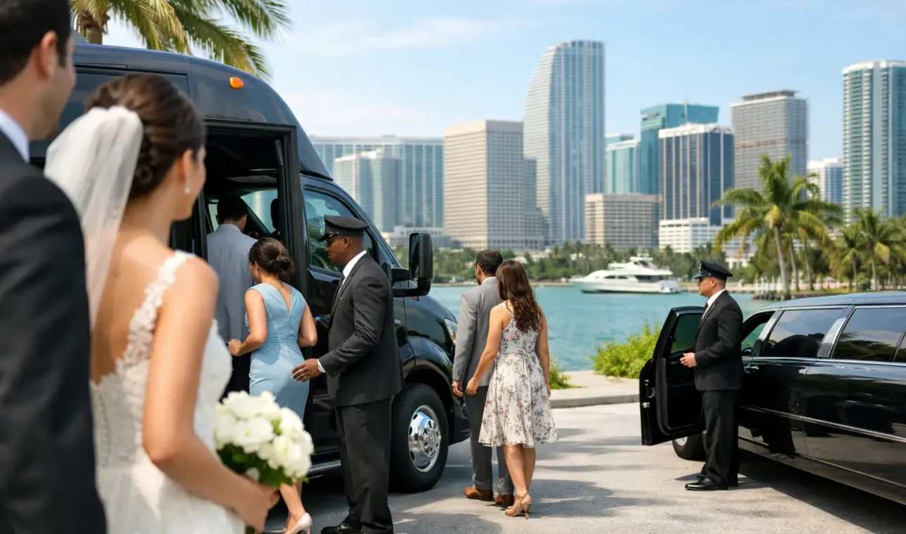 Wedding Guest Transportation Miami Planning