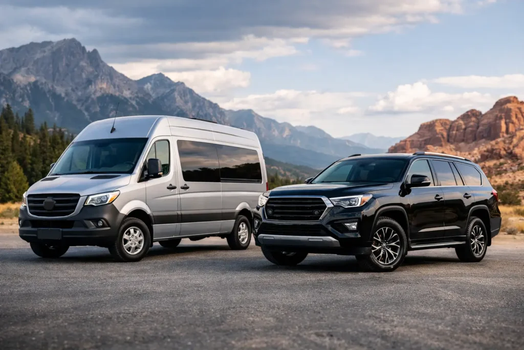 Sprinter Van Versus SUV: Which Fits Your Trip?